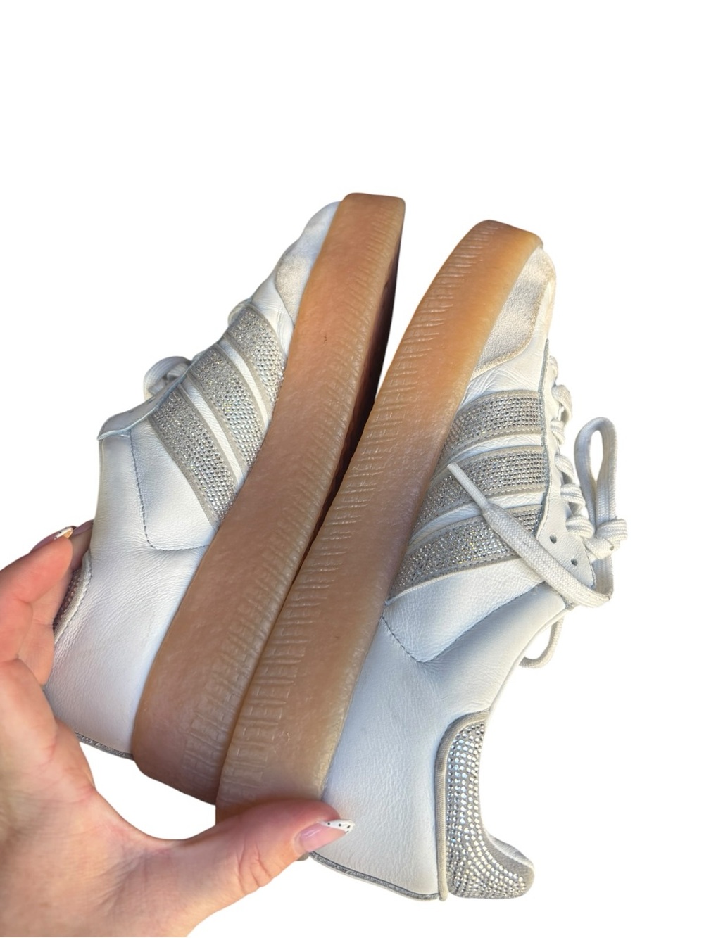 adidas Sambae W 'Crystal White Silver Gum' - Picture 3 of 10